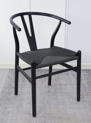 Imagen 2 del producto Pack 2 Sillas Comedor Novahus Wishbone Negra