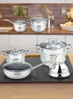 Imagen 2 del producto Batería 12 piezas acero inoxidable Múnich