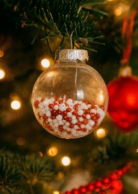 Imagen 2 del producto Set 24 Esferas Navidad Rosado