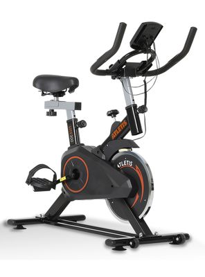 Bicicleta Spinning Atletis Lite 300 Naranjo 4 Kg