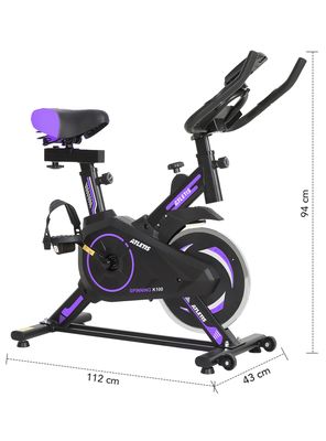Imagen 2 del producto Bicicleta Spinning K100 Morado