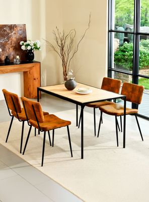 Imagen 2 del producto Pack 2 Silla Comedor  Karomi Vintage Café