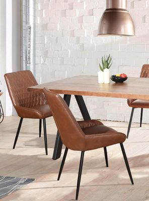 Imagen 2 del producto Pack 2 Sillas de Comedor Breton Café