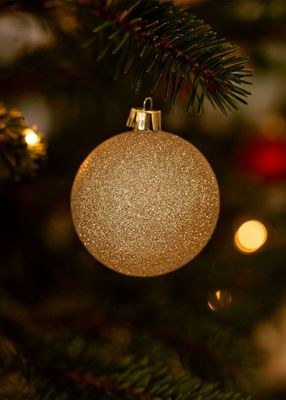 Imagen 2 del producto Set 30 Esferas Navidad Dorado