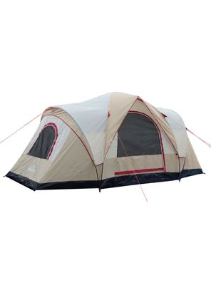 Carpa 6 Personas Camping Outdoor Beige
