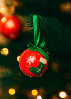 Imagen 2 del producto Set 6 Esferas Navidad Multicolor