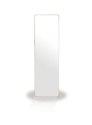 Espejo de Pie Rectangular Dorado 157x47cm