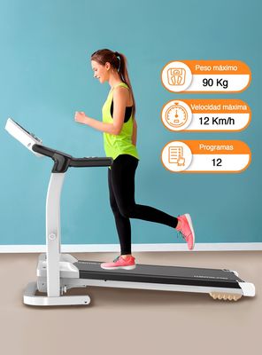 Imagen 2 del producto Trotadora Plegable M201 Bluetooth Blanco