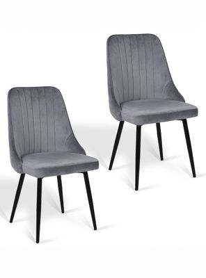 Pack 2 Silla Comedor Giorgio Gris