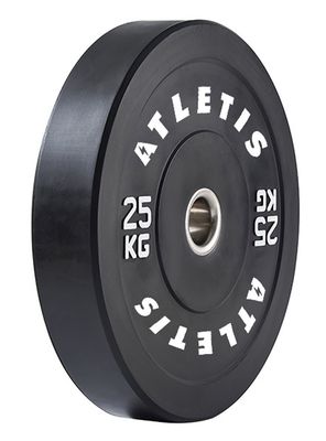 Imagen 2 del producto Disco Olímpico Bumper 25 kg Negro