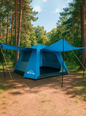 Imagen 2 del producto Carpa Camping Yosemite 6 pers. techo largo 3 m doble toldo