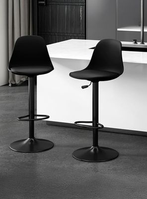 Imagen 2 del producto Pack 2 Silla Alta Bar Orlando T - All Black