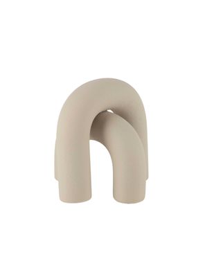 Figura Decorativa Medio Nudo Blanco 16cm