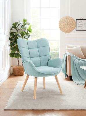 Imagen 2 del producto Sitial New Kas Acolchado Con Apoyabrazos Celeste