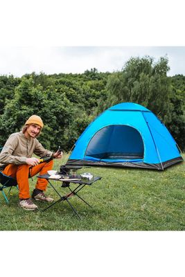 Imagen 2 del producto Carpa Camping 2  Personas Celeste