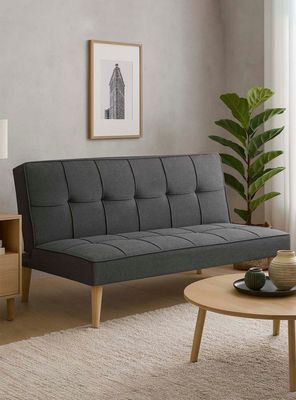 Imagen 2 del producto Futón Foster Gris Oscuro 167x76x80 cm