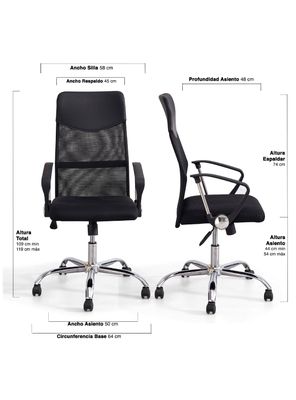 Imagen 2 del producto Silla de Oficina Autonomy Max - Negro