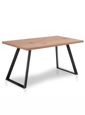 Mesa de comedor estilo industrial Manhattan Café