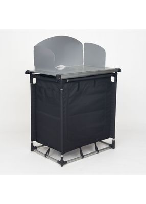 Imagen 1 del producto Mesa de Cocina Plegable Camping Negra