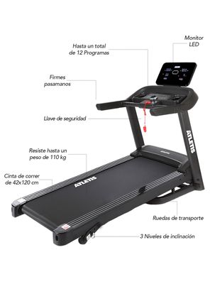 Imagen 2 del producto Trotadora Apex 7 14 km/h 2.0 HP Plegable