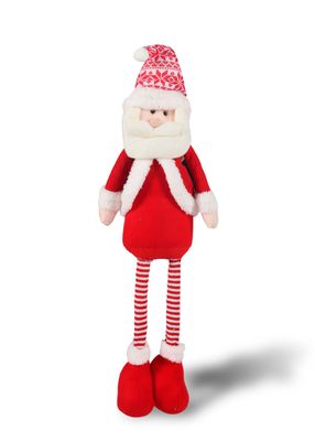Muñeco de Navidad 72 cm Rojo
