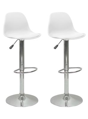 Pack 2 Sillas Altas Bar Taburete Orlando-T