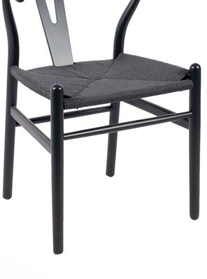 Imagen 2 del producto Silla de Comedor Wishbone Negro