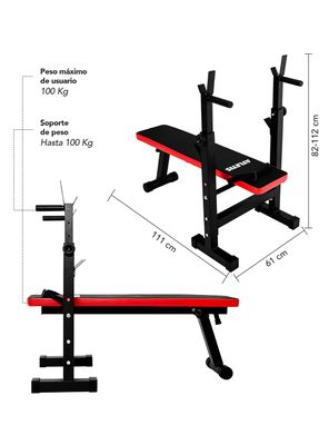 Imagen 2 del producto Press Banca Atletis F1000 - 100 Kg de Carga