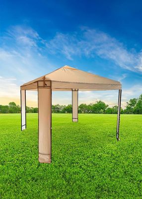 Imagen 2 del producto Toldo Premium Terraza 3x3m estructura metalica Beige