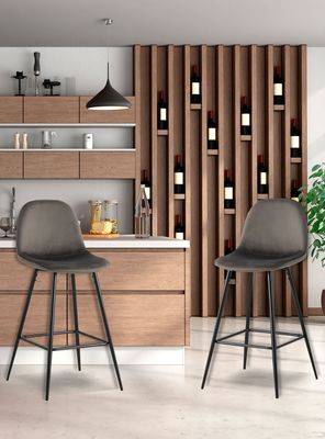 Imagen 2 del producto Pack de 2 Pisos de Bar Recife Gris