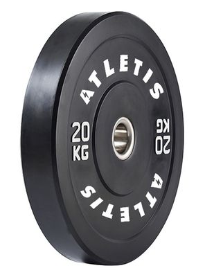 Imagen 2 del producto Disco Olímpico Bumper 20 kg Negro