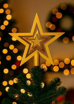 Imagen 2 del producto Estrella Navidad Dorada Dorado