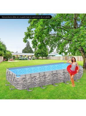 Imagen 2 del producto Piscina Familiar Rectangular 122x250x540 cm 12871 Litros