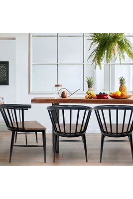 Imagen 2 del producto Pack 2 Sillas de Comedor Yard Negro