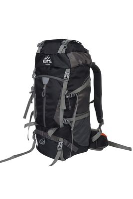 MOCHILA CAMPING 65L NEGRO