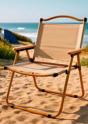 Imagen 2 del producto Silla Plegable Camping Calafquén Beige