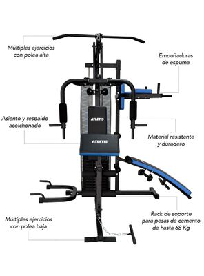 Imagen 2 del producto Home Gym tres estaciones TF-7005A