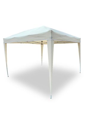 Toldo Terraza 3x3 m Reforzado con Bolsa de Transporte Beige