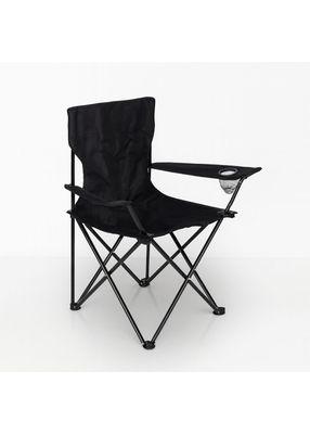 Silla Plegable Camping Villarrica Negro
