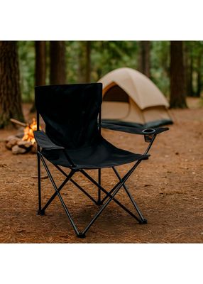 Imagen 2 del producto Silla Plegable Camping Villarrica Negro