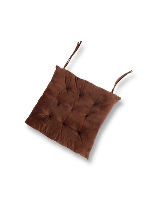 Cojín para Silla Café Claro 40x40 cm