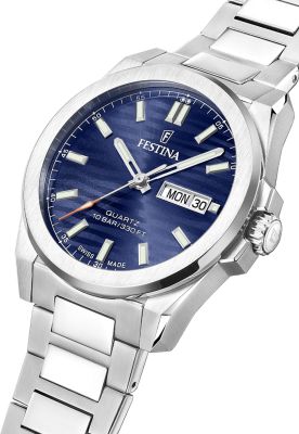 Imagen 2 del producto Reloj F20073/2 Festina Swiss Azul Hombre Acero Clasico
