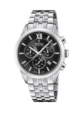 Reloj F20040/4 Festina Swiss Negro Mujer Chrono