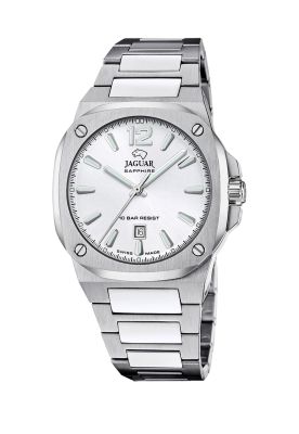 Reloj J1024/4 Jaguar Swiss Plateado Hombre Rondcarre