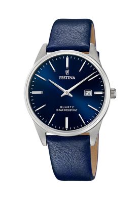 Reloj F20512/3 Festina Plateado Hombre Acero Clásico