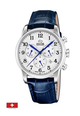 Reloj J968/4 Jaguar Plateado Hombre Acamar (Ay-Kuh-Mar)