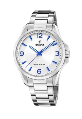 Reloj F20656/1 Festina Plateado Hombre Solar Energy