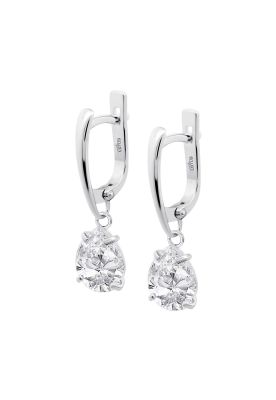 Aros LP3809-4/1 Lotus Silver Mujer Charming Lady Swarov Ski