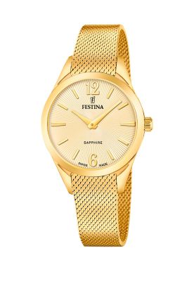 Imagen 1 del producto Reloj F20077/3 Festina Swiss Dorado Mujer Grace
