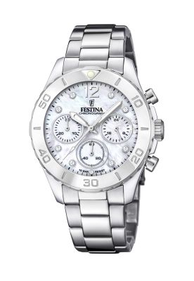 Reloj F20603/1 Festina Plateado Mujer Boyfriend Collection